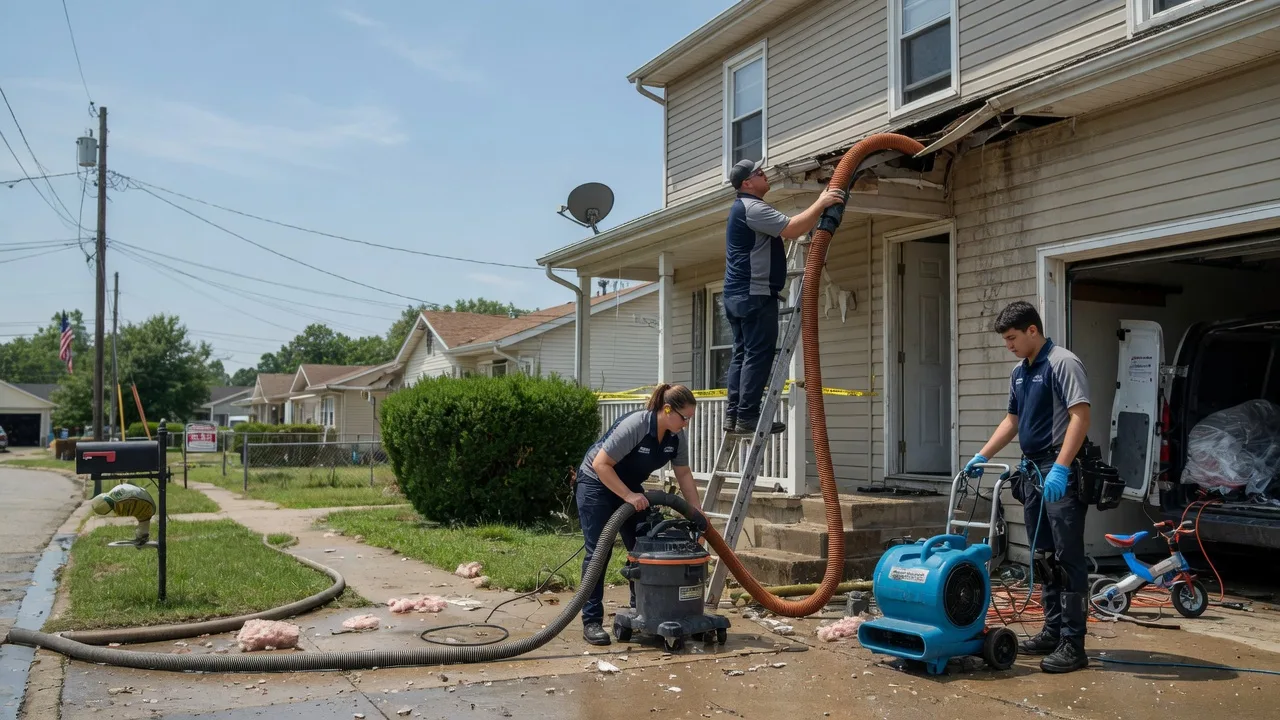 Water Damage Restoration in Tussy, OK near me